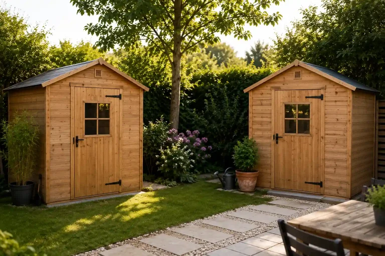 Peut-on mettre 2 abris de jardin de 5m²