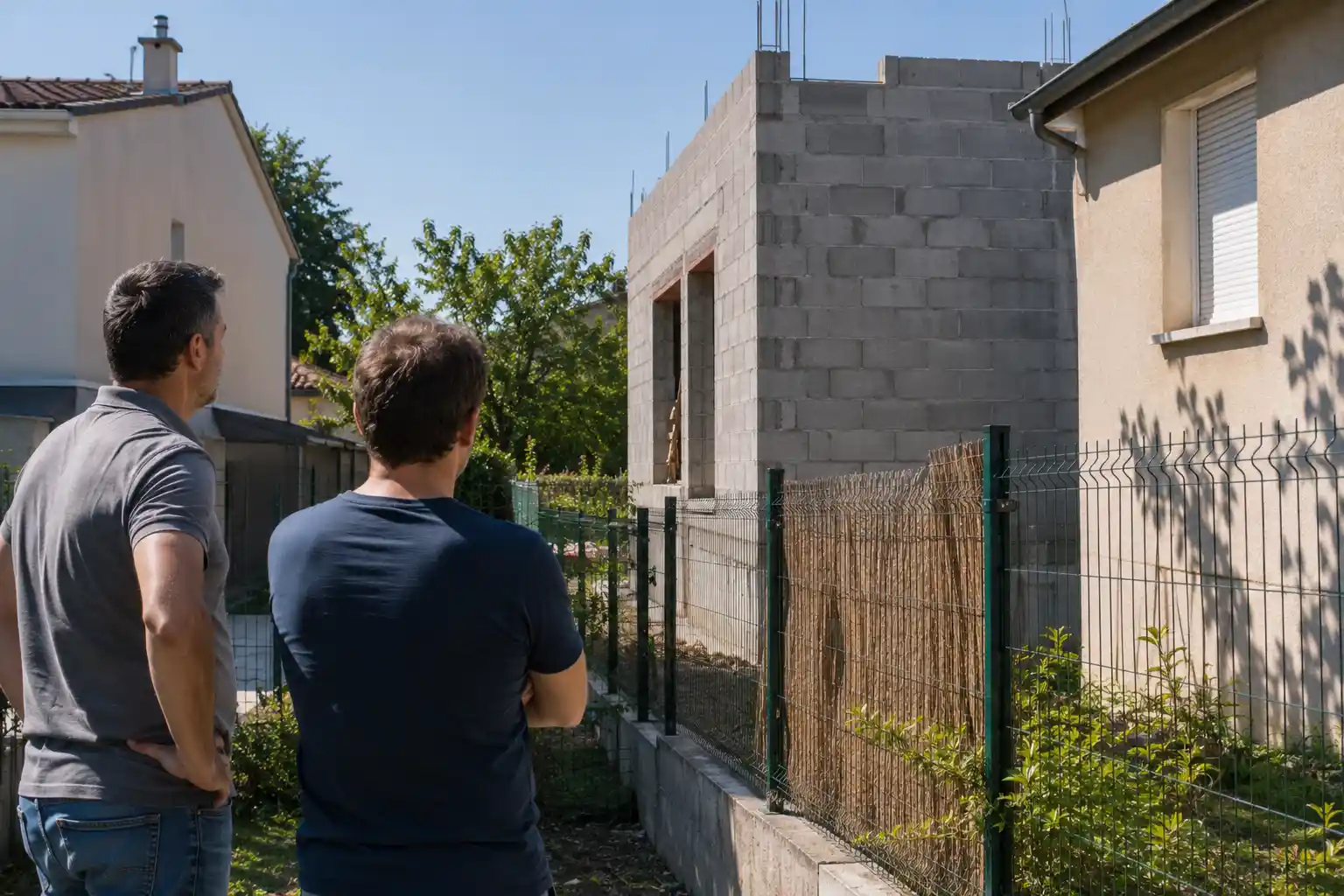 Peut-on refuser une construction en limite de propriété