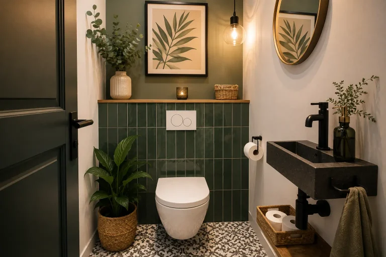 Comment transformer ses WC en espace déco