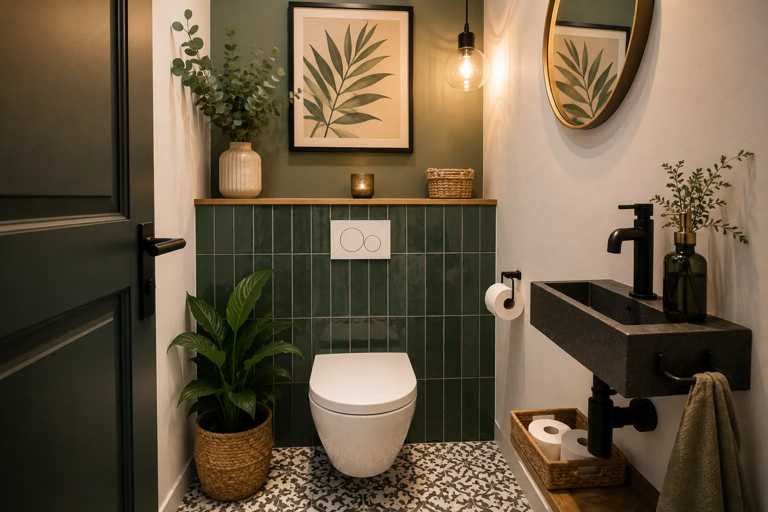 Comment transformer ses WC en espace déco