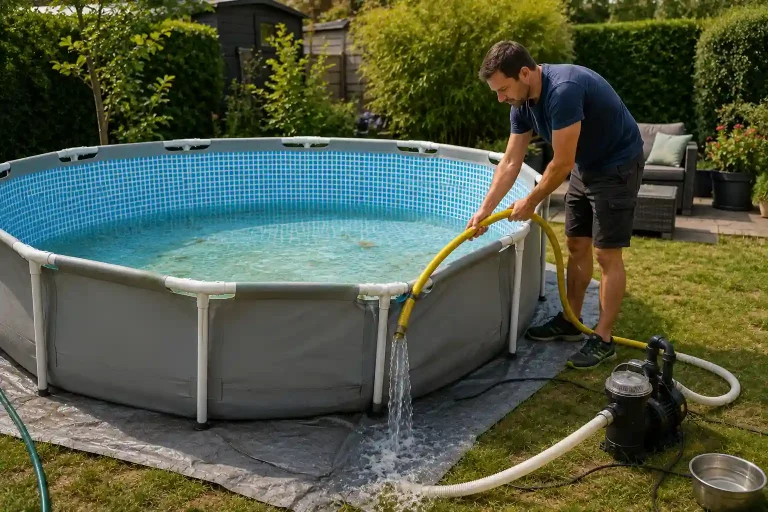 Comment vider une piscine hors sol