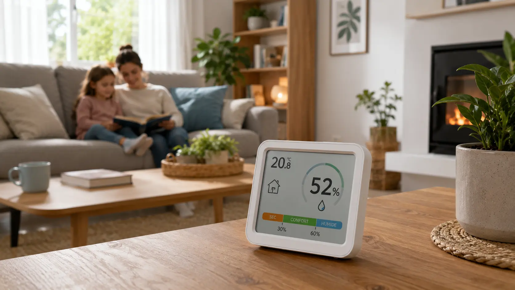 Quel taux d'humidité dans une maison