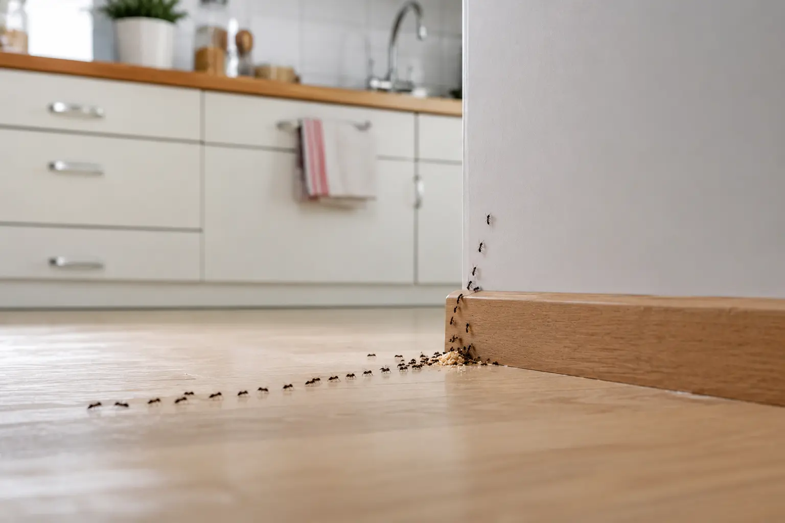 Comment se débarrasser des fourmis dans la maison