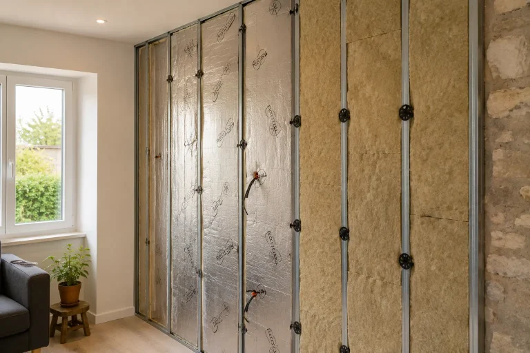 Isoler un mur intérieur sans perdre de place
