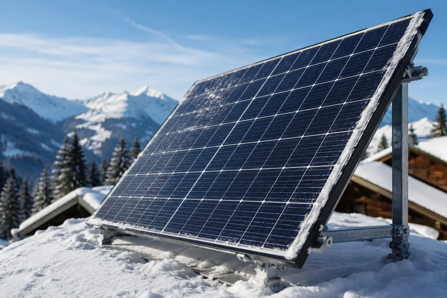 Panneau solaire Voltamax 400w rendement hiver
