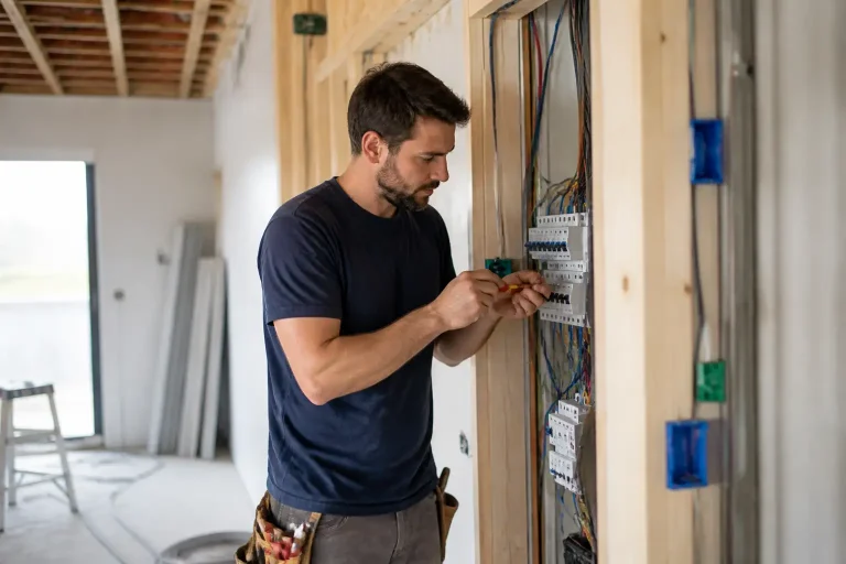 Installation électrique d'une maison
