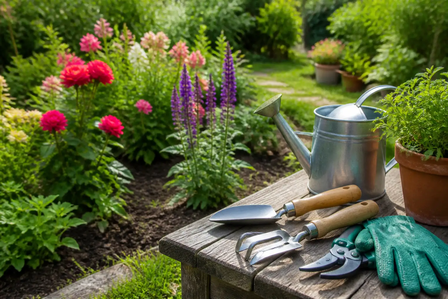 Outils de jardinage